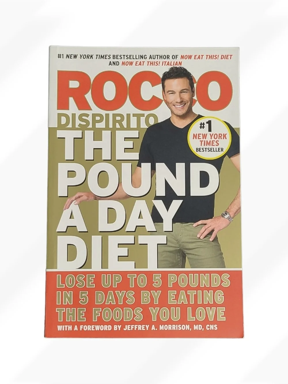 The Pound A Day Diet by Rocco DiSpirito Paperback Book Weight Loss Cookbook